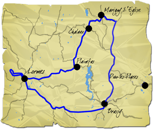Le haut Morvan avec un ane en 6 jours